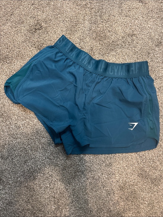 Gymshark Pants - Gymshark Teal Athletic Running Shorts for Women